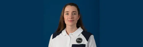 head and shoulders picture of ESA astronaut Rosemary Coogan in uniform
