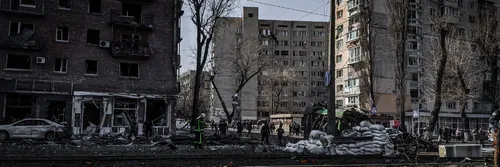 2022年，乌克兰基辅发生爆炸