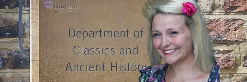 Arlene Holmes-Henderson MBE pictured outside the Department of Classics and Ancient History