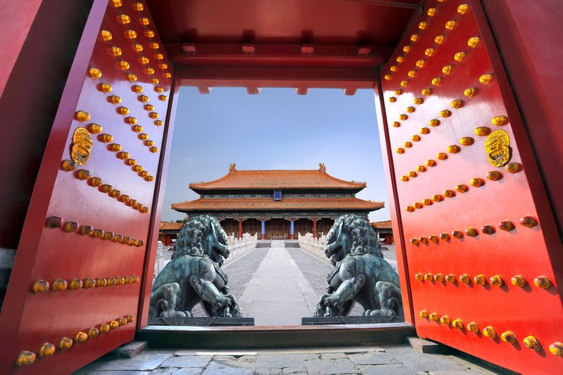 中国北京的故宫