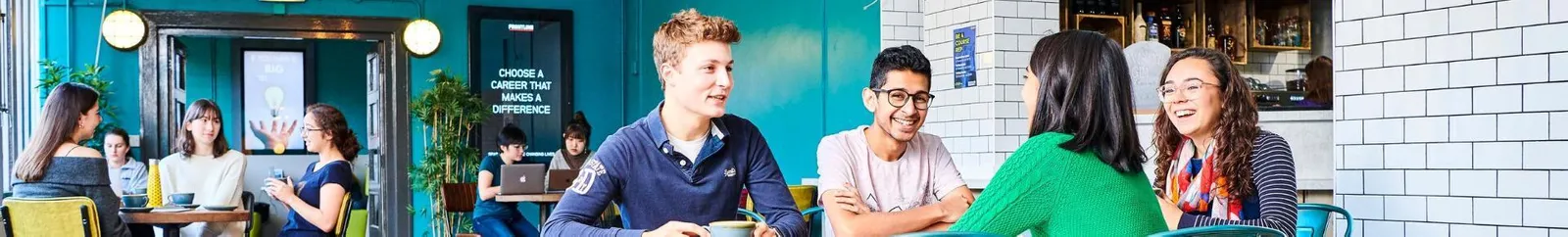 Students in Kingsgate Bar