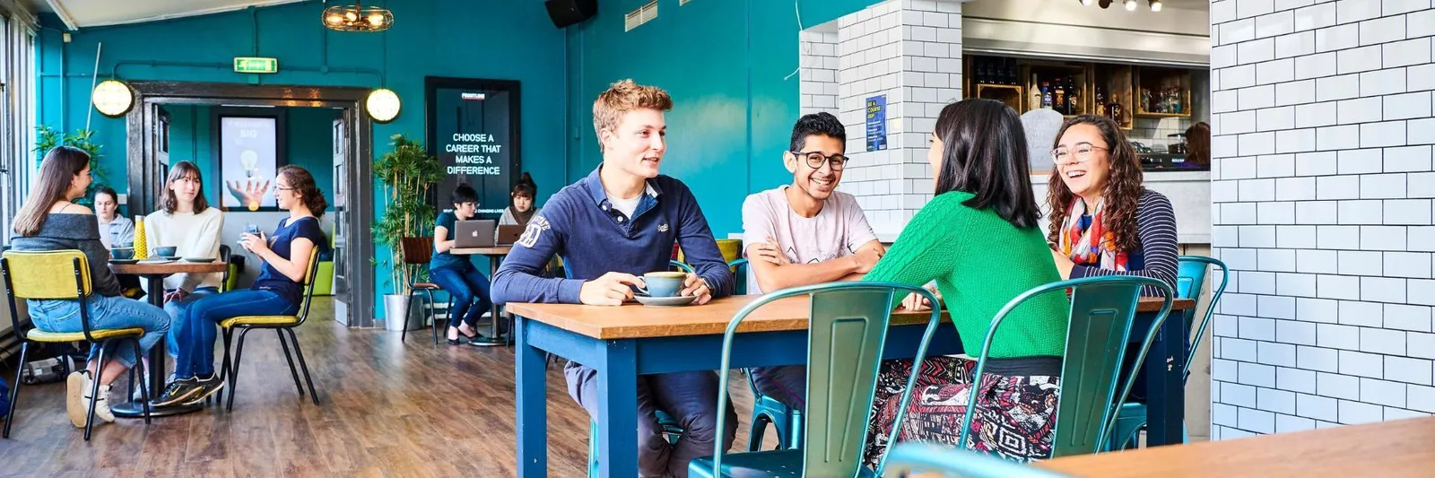 Students in Kingsgate Bar