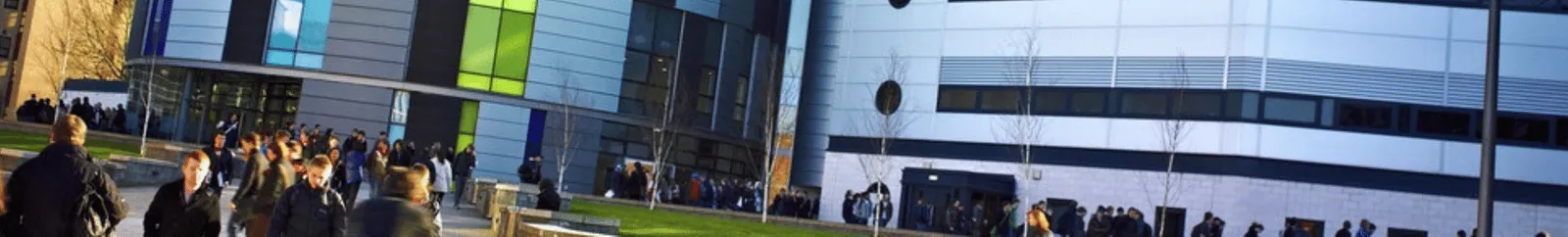 A university campus shot