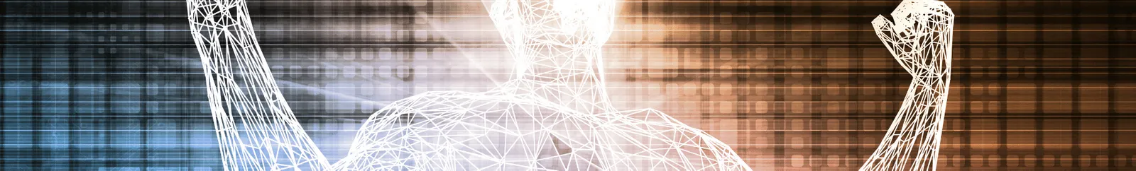 A virtual human outline