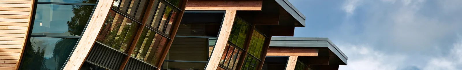 The distinctive Palatine Centre upper floors