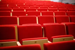Empty theatre seats