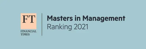 UK top 5 for Masters in Management