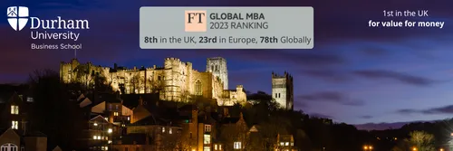 Dark globe with Financial Times Global MBA Ranking announcement in centre