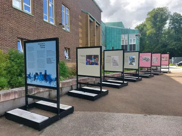 Exhibition at Library Square