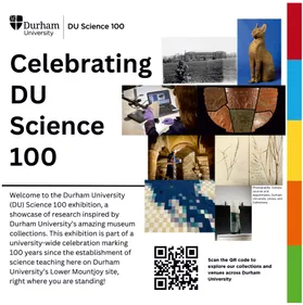 Image of one of the text panels from DU Science 100