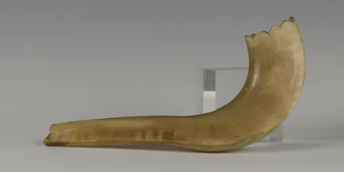 A Jewish shofar made from horn