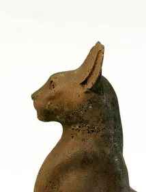 Ancient Egyptian cat coffin
