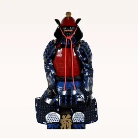A suit of Japanese samurai armour