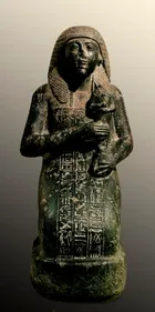 Ancient Egyptian stone statue of Paser