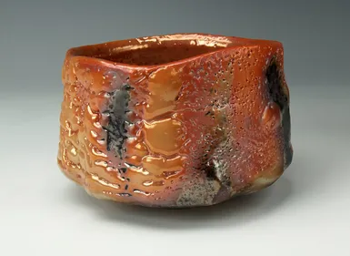 Japanese Tea Bowl with uneven rim