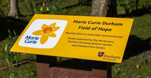 Marie Curie 'Field of Hope' in the Botanic Garden