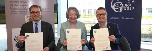 Coimbra Group members holding the Declaration