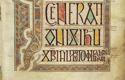 Lindisfarne Gospels c.715 - 720