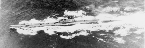 HMSM Triumph Underway after reconstruction between 1939-1945