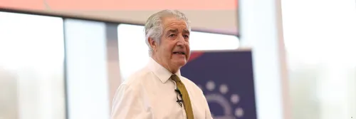Dr Tony Juniper CBE speaking at the Coimbra Group Climate Symposium at Durham University.