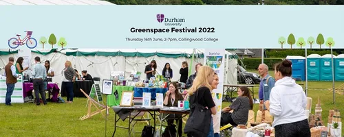 Stalls at Greenspace Festival