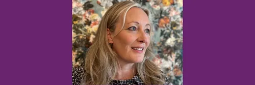 Professor Louise Amoore poses for a portrait