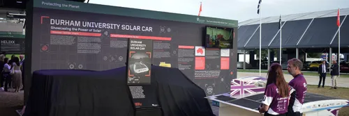 Ƶ Solar Car stand at the Goodwood festival of speed