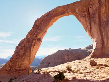 Sandstone Natural Arch USA