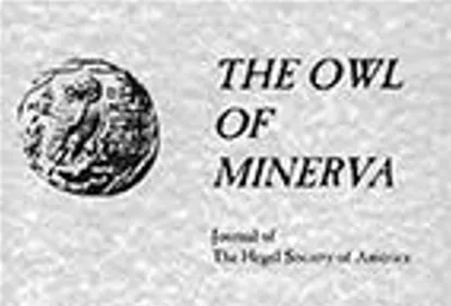 Owl Of Minerva