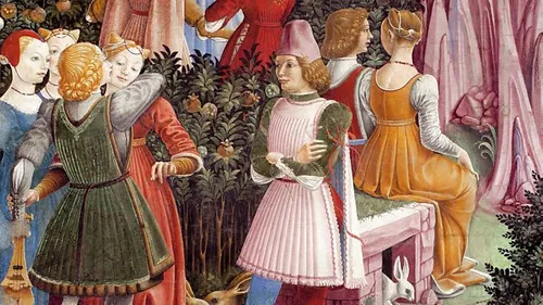 Francesco del Cossa's fresco 'April'