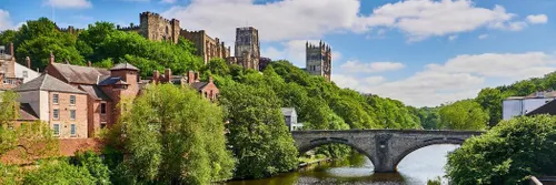 Durham river and Cathedral view