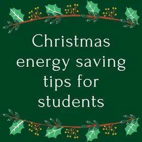 Christmas energy saving tips Dec 2024