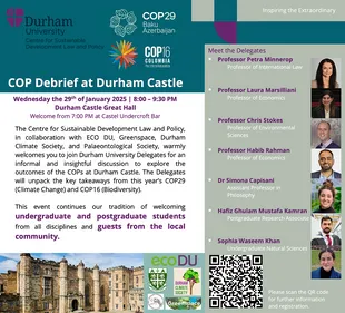 COP29 Debrief Poster