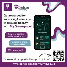 New My Greenspace app