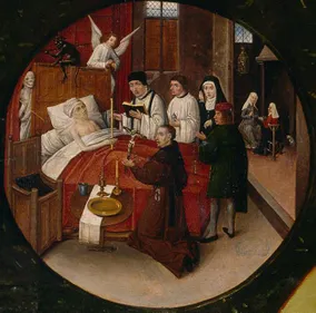  Jheronimus Bosch, Death (Detail of The Seven Deathly Sins and the Four Last Things, 1500-1525, Prado Madrid)