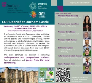 Poster for the Event 