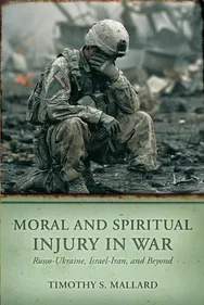 Book cover, showing dispirited soldier on operations