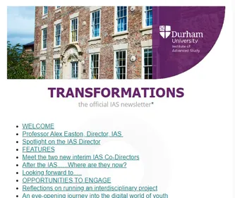 Cover page of Transformations Issue 10