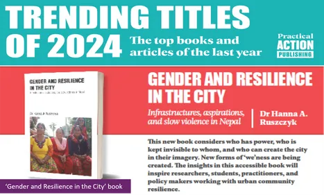 Gender and Resilience in the City is a Top Trending book for 2024