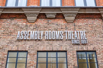 The exterior of the Assembly Rooms Theatre