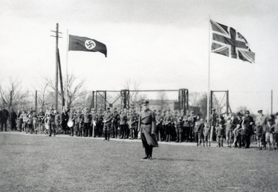 Napolas - Pupils and staff at the Napola in Ballenstedt prepare for a football match with a public school team from the UK, spring 1937. Photo credit: N/a