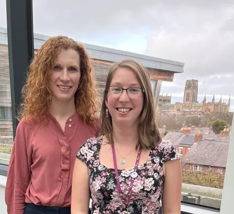 Louise McLaren (left) and Steph Osborne (right)