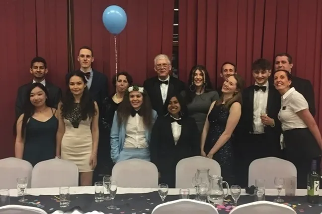 Students and staff at the South College Scholars Dinner