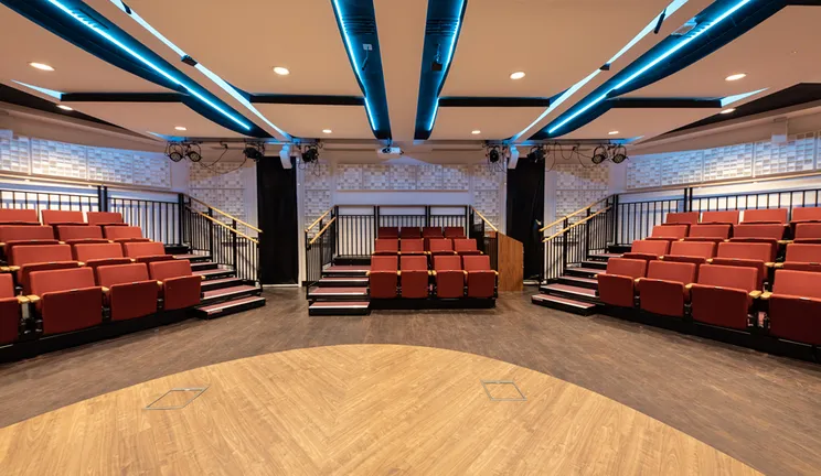 The Dowrick Suite in Trevelyan College is a 60 seat performance room