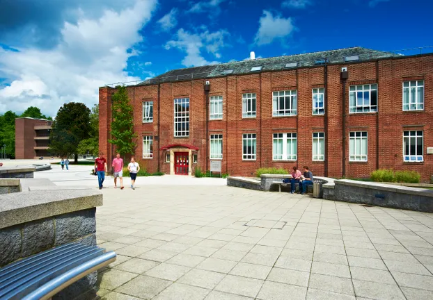 Exterior of the Dawson Building on the Durham University campus