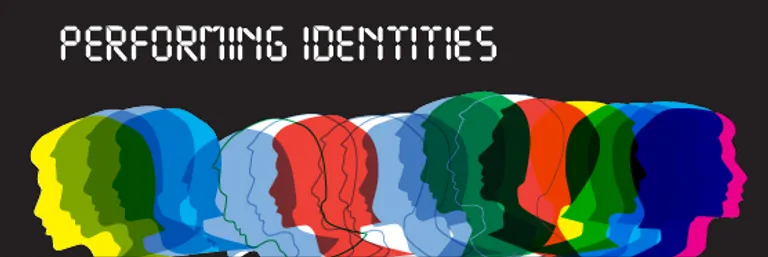 multi-coloured profiles of human heads
