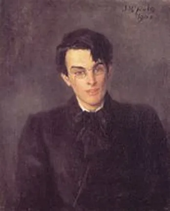A painting of William Yeats