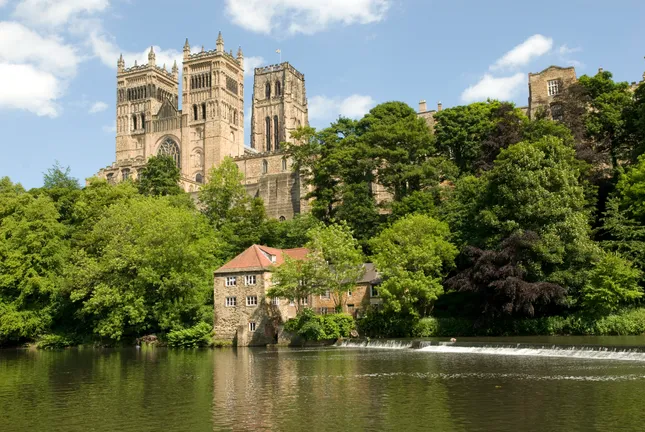 Durham Cathedral from the river