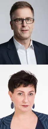 Sandrine Zerbib and Aldo Spaanjaars