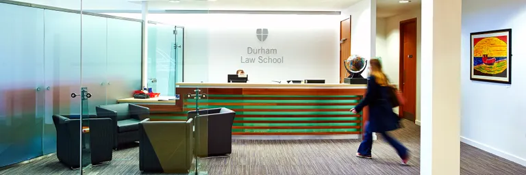 The main Law School reception area